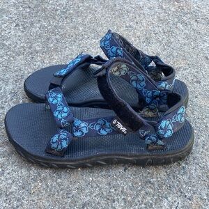 Teva 1536 Storm Blue Strappy Water Sandals Women's Size 8